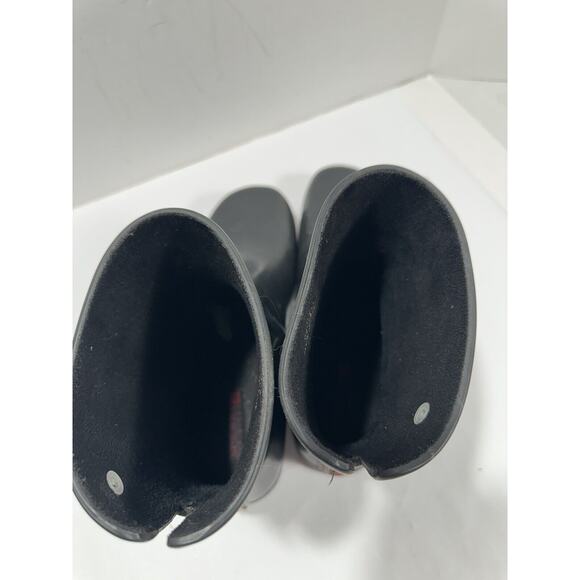 Sperry Top Sider Rain Boot Black Rubber Boots Size 11 M Women’s Waterproof - Picture 5 of 9